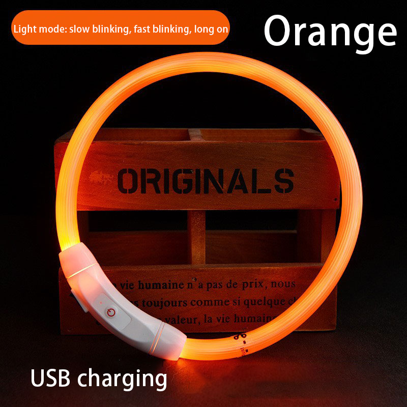 LED USB Halsband