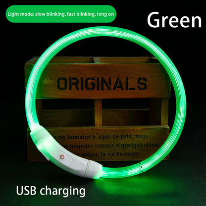 LED USB Halsband